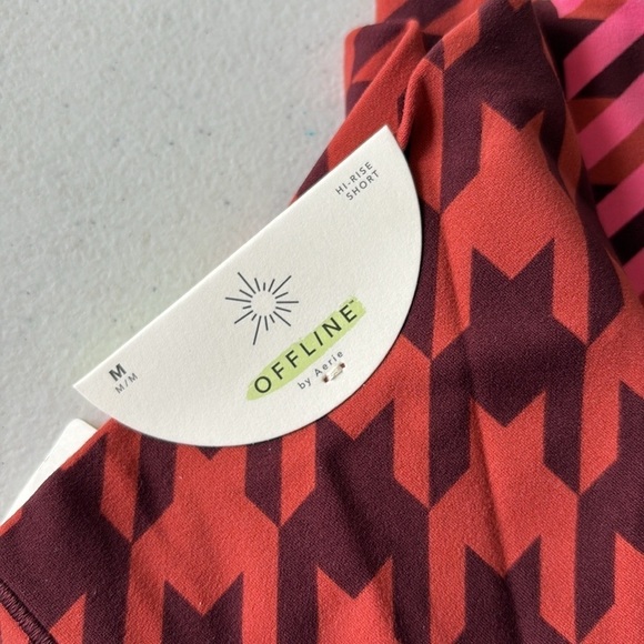 Aerie Offline Real Me Xtra 7/8 Houndstooth Leggings Medium Short NEW! - Picture 6 of 8